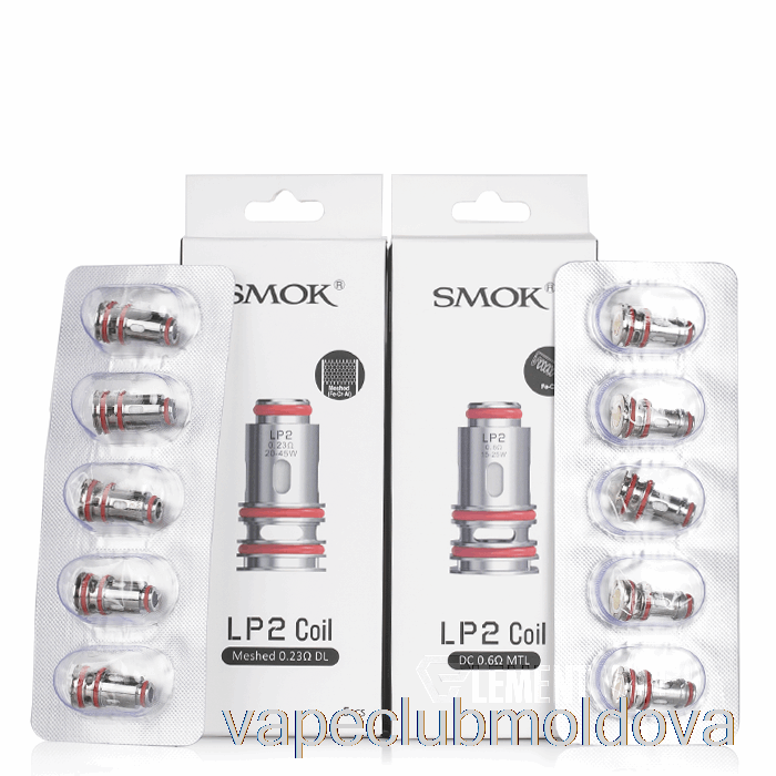 Kit Vape Pod Bobine De Schimb Smok Lp2 Bobine De Plasă Lp2 De 0,23 Ohmi